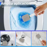 Cepillo De Inodoro Con Piedra De Pimice 10/20Pcs Herramientas De Limpieza Para Lavabo Y Azulejos Eliminador De Escoria Y Rostro Con Mango Y Asiento - details 5
