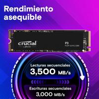 Crucial P3 1TB SSD Interno PCIe Gen 3 x4 NVMe M.2 2280 - details 0