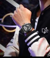 Reloj Deportivo De Lujo Para Hombre 2024 Marca Top LIGE Cronógrafo De Cuarzo Impermeable Militar Reloj De Pulsera De Cuarzo Con Pantalla Luminosa Y Fase De La Luna - details 22