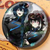 Hong Lu Limbus Broche De Manga Iconos En Mochila Accesorios De Empaque Pin Redondo Para Ropa Y Bolsos Decoración Regalos - details 17