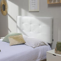 Cabecero VS Venta-Stock Carla 150x60 Blanco Piel Sintética - details 0