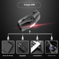 Lámpara Frontal LED Roja 3 Modos Zoomable Torcha Frontal De Batería 18650 Para Pesca Camping Caza Luz De Cabeza - details 1