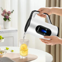 Hervidor De Agua Eléctrico De Acero Inoxidable 2.2L Con Pantalla Digital Y Función De Apagado Automático Para Casa Y Cocina - details 4