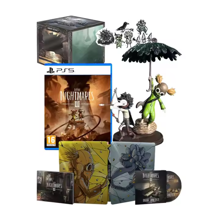 LITTLE NIGHTMARES III COLLECTOR MIRROR EDITION PS5 PAL ESPAÑA NUEVO FISICO ESPAÑOL PRECINTADO - Videotec - 1