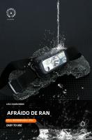 Linterna Frontal LED Recargable Mini Con Sensor Torch De Mano Para Camping Y Búsquedas Luz De Cabecera Potente Y USB - details 7