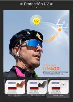 Gafas De Ciclismo Kapvoe UV400 Para Hombre Y Mujer Gafas De Sol Para Montar En Bicicleta Correr Esquiar Pesca Y Escalada - details 13