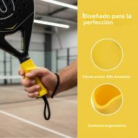 Grip De Silicona Antideslizante Para Raqueta De Tenis Corrección De Mano Sudorada Entrenamiento Y Juego - details 7