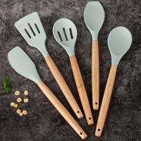 Juego De Utensilios De Cocina De Silicona 14 Piezas Con Soporte De Plástico Eco-amigable Y Duradero Para Cocina - details 16