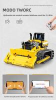Modelo De Robot RC De 3 En 1 Para Niños Juguete De Bloques De Construcción De Camión Excavadora Y Bulldozer Regalo Para Niños - details 11