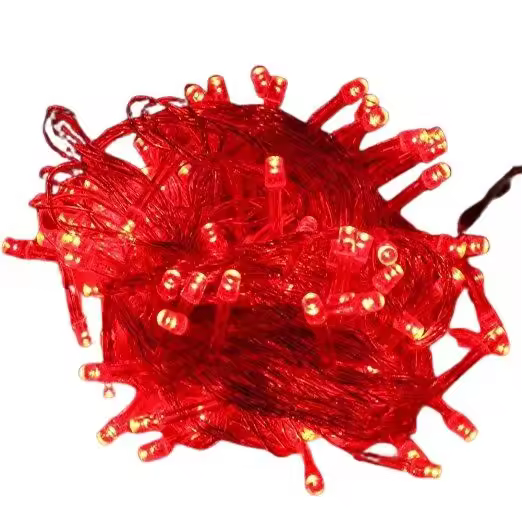 Guirnalda LED Roja Gerimport 10m - Uso Doméstico - Decoración Navideña - 1