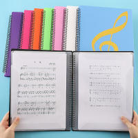 Carpeta Flexible Para Partituras De Piano A4 Con 20 Páginas Clip Para Hojas De Nota Organizador De Papel Musical Para Práctica - details 4