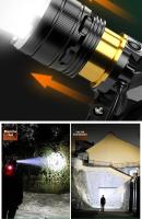 Linterna Frontal LED XHP90 Super Potente Recargable 1000M Con Lámpara De Pescar 2*18650 Para Camping Montañismo Emergencias - details 7