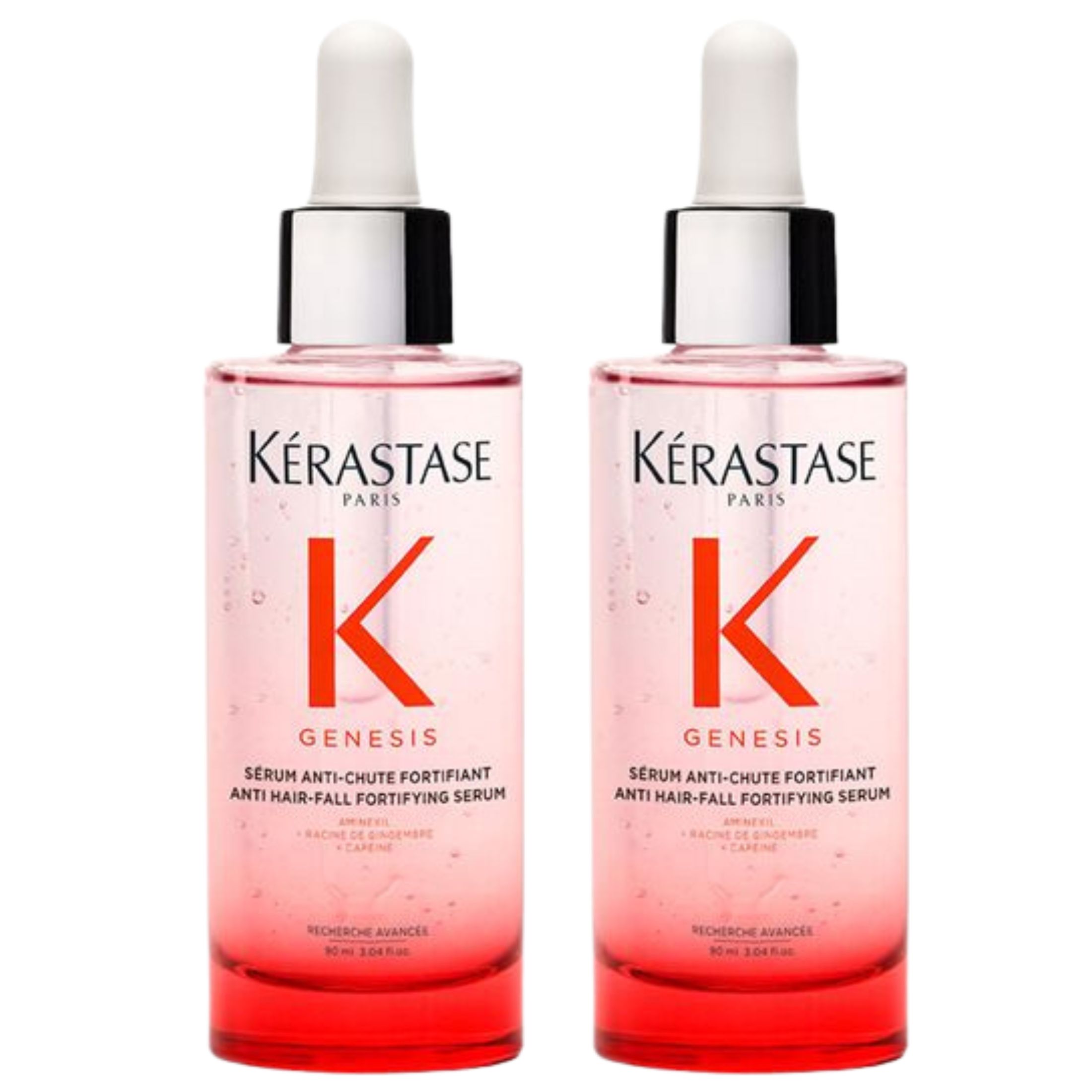Pack x2 Kérastase Sérum Anti-Chute Fortifiant 90ml – Fortalece y Previene la Caída del Cabello