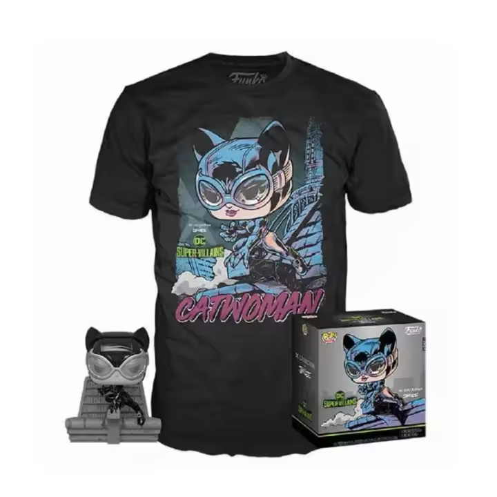 Set Funko POP + Camiseta DC Jim Lee Catwoman DC Comics - 1