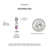 Beadas De Corazón Colorido En Plata Para Joyería De Pulsera Y Collar Con Encanto Para Chicos Y Chicas Accesorios De Moda Irregular - details 37