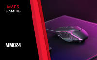 Mars Gaming MM024, Ratón Gaming RGB, Sensor Óptico 4000 DPI, Switches Mecánicos Huano, Iluminación RGB Flow, Ajuste On-the-fly 1200 / 2400 / 3200 / 4000 DPI, Compatibilidad Multiplataforma, Ratón Gaming PC Negro o Blanco - details 0