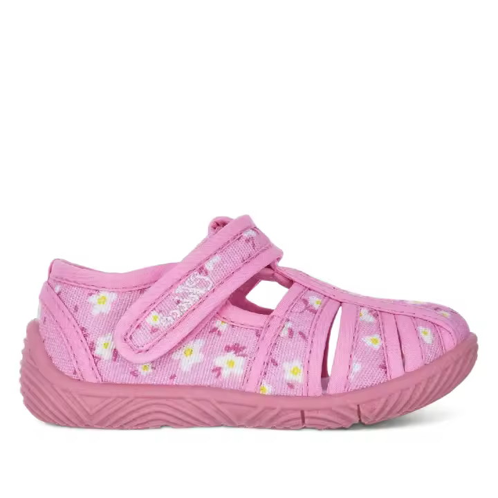 sandalias Chicco templar rosas con florecitas - 1