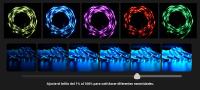 Tiras LED Inteligentes Bluetooth 30M Cambio De Color RGB Con Control Remoto DC24V Para Decoración De Hogar Y Música Sincronizada - details 3