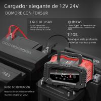 Cargador De Batería Automático Inteligente 12v/24v Para Coche Con Reparación De Pulso Para Agm Gel Wet Lead Acid Carga 7-segundo - details 28
