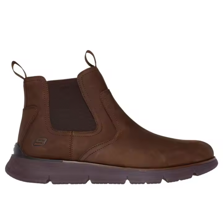 SKECHERS 205227 CHOC 37159 25I BOTIN ELASTICO LATERAL MARRON - 1