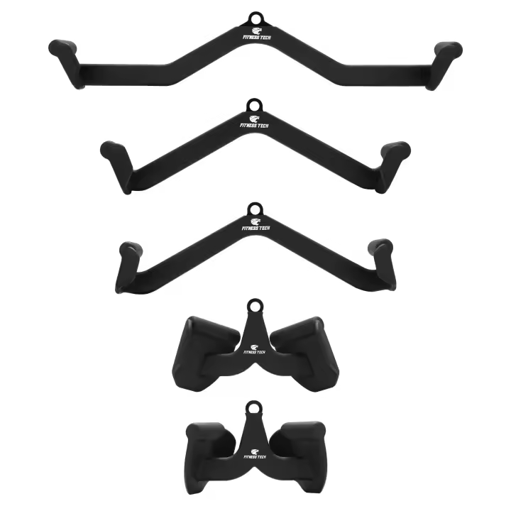 Fitness Tech Set Agarres de Polea 5 piezas Agarres - 1