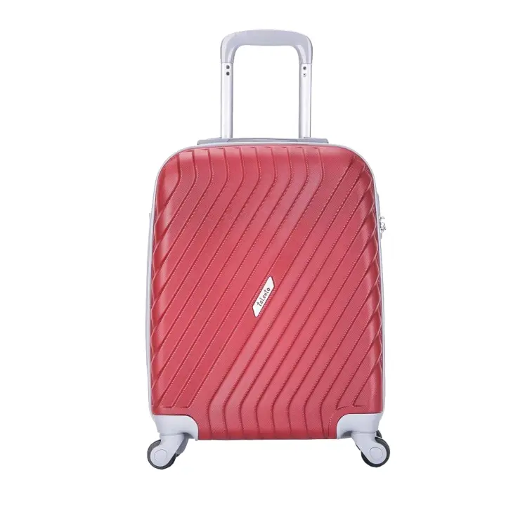 Maleta de cabina 55cm TALENTO Roll Road Rojo y Gris - 1