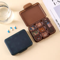 Organizador De Pastillas Portátil Para Viajes Caja De Medicamentos Semanal Con Doble Protección Impermeable Para Medicamentos Diarios - details 10