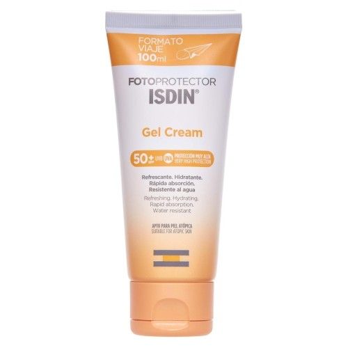 Isdin Fotoprotector Gel Crema Wet Skin Formato Viaje SPF50+ 100 ml