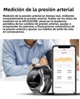 Reloj Inteligente Para Hombres 2025 Con Medición De Presión Arterial Salud Pulsada Terapéutica Uric Acid Lipids Cuidado Del Cuerpo Impermeable - details 21