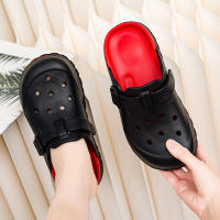 Sandalias De Playa Para Mujer Verano Antideslizantes Con Punta Cerrada Suela Gruesa Estilo Roman Closure Pull on Material EVA - details 1