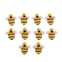 10pcs Miniatura De Abeja En Resina Para Adornos De Joyería De Teléfono DIY Ornamentos De Miniatura Para Jardín De Muñecas - details 3