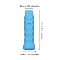1pc Almohadilla De Silicona Antideslizante Y Absorbente De Choque Para Raqueta De Tenis Reutilizable Cubierta De Mano - details 7