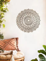 Arte De Mandala De Madera Para Colgar En La Pared Decoración Bohemia Para El Hogar Para Dormitorio Sala De Estar Estudio - details 5