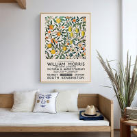 Pintura En Lienzo De Plantas Con Hojas Y Flores Estilo Nórdico Para Decoración Del Salón Arte Para La Pared Sin Marco - details 4