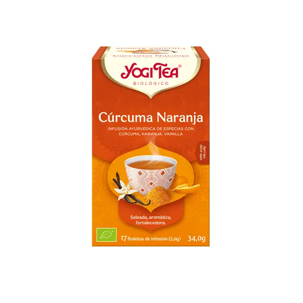 Infusión de Cúrcuma y Naranja Yogi Tea - 1