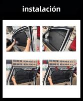 Cortina De Ventilación Magnética Personalizada Para MG ZS EV Crossover 2017-2024 Telas De Malla Frontal Del Parabrisas Tamaño Personalizado - details 9