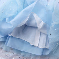 Vestidos De Princesa Para Niñas Con Manga Larga Y Cierre De Cremallera Disfraz De Elsa De Frozen Ropa De Fiesta De Cumpleaños Otoño - details 7