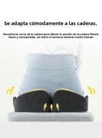 Cojín De Oficina De Espuma De Memoria Suave Para Mujer Almohadilla Ortopédica Para Coccyx Y Pelvis U-Shape Adecuado Para Adultos Removible Y Lavable Estilo Coreano - details 4