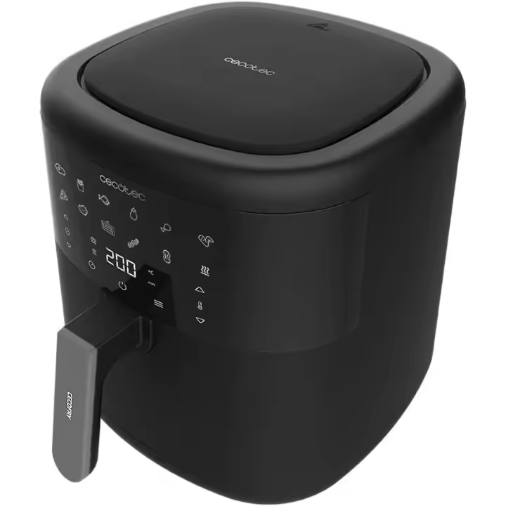 Cecotec Freidora de Aire sin Aceite de 6 L Air Fryer Cecofry Bombastik 6000 | 1700 W, Tecnología PerfectCook, Temperatura y Tiempo Regulables, Control Táctil, 12 Modos, Temporizador - 1