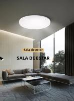 Lámpara De Techo Moderna LED Redonda Para Sala De Estar Dormitorio Cocina Balcón Corredor Iluminación 15/20/30/50W Blanco - details 10