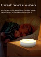 Lámpara Nocturna LED Recargable USB Con Sensor De Movimiento Para Emergencias En WC Pasillos Escaleras Armario Cocina Dormitorio - details 4