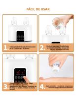 Calentador Y Esterilizador De Botella Para Bebé Multifuncional Con Control De Temperatura Precisa Calefacción Rápida De Leche Materna - details 3