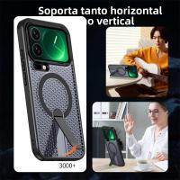 Funda Magnética De Disipación De Calor Para Xiaomi 17 ProMax 15T 14T pro Shockproof Transparente Con Soporte Oculto Compatible Con Magsafe - details 10