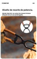 Pinzas De Carbón Para Acampar Al Aire Libre ShineTrip Resistente Al Calor Con Cubierta De Cuero Portátil Para Pícnic Herramienta Multiusos De Acero - details 3