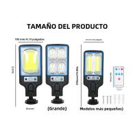 Lámpara Solar Exterior IP65 108 COB Con Sensor Y Control Remoto 3 Modos De Iluminación Luz De Seguridad Para Jardín Patio Camino - details 10
