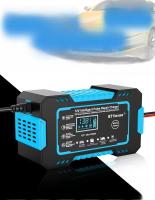 Cargador De Batería Para Coche EAFC Inteligente Rápido 12V 6A Con Pantalla LCD Reparación De Pulso Mantenimiento Automático Para Baterías De Agua Y Ácido Lead-Acid - details 0