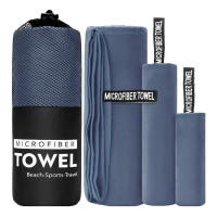 Toalla Deportiva De Microfibra Secado Rápido Con Bolsillo Para Yoga Playa Gimnasio Y Piscina Absorbente Ultraligera Portátil - details 0