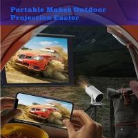 Proyector portátil con sistema Android, miniproyector con Enfoque motorizado, 6 y Bluetooth WiFi, corrección vertical automática, Full HD 720p, proyector de peliculos giratorios 180 ° - details 1