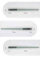 Set De 13 Pinceles De Maquillaje RUZOFO Fibras De Lana Herramientas Cosméticas Para Base Corrector Rubor Polvo Sombra Destacador - details 7
