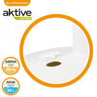 Base para sombrilla circular blanca 19-33 mm Aktive - details 2